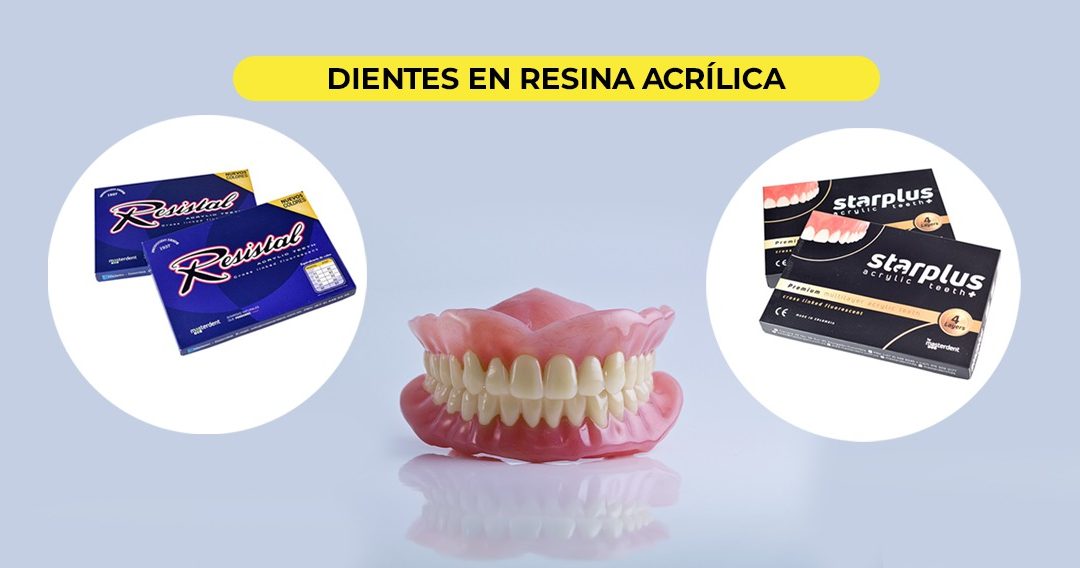 Dientes en resina acrílica
